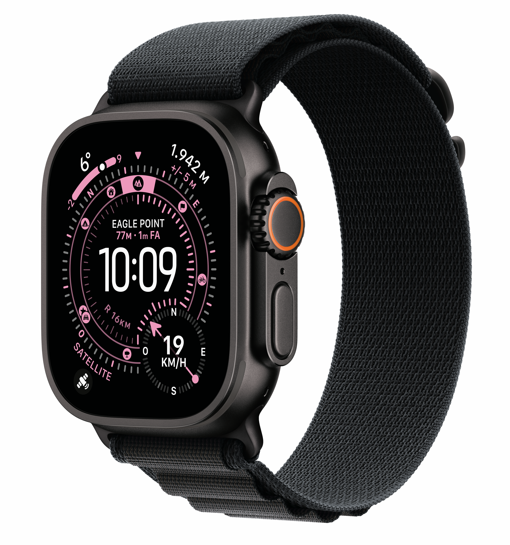 Apple Watch ULTRA 3 49mm Small GPS+Cellular Naturale Alpine Loop Nero